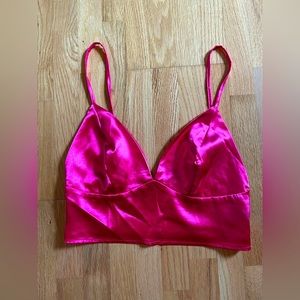 SHEIN Hot Pink Crop Top